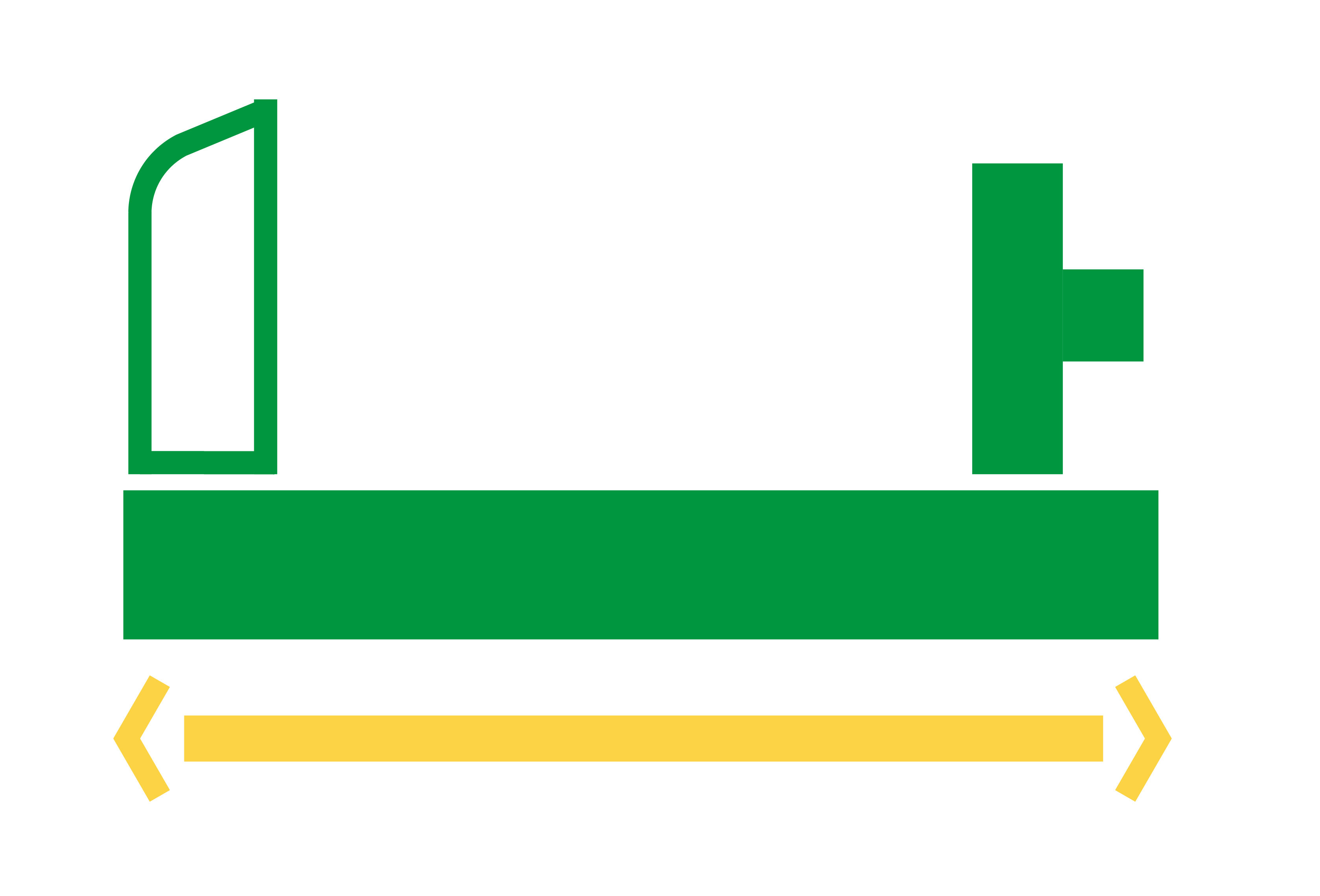 Telaio in acciaio 100cm